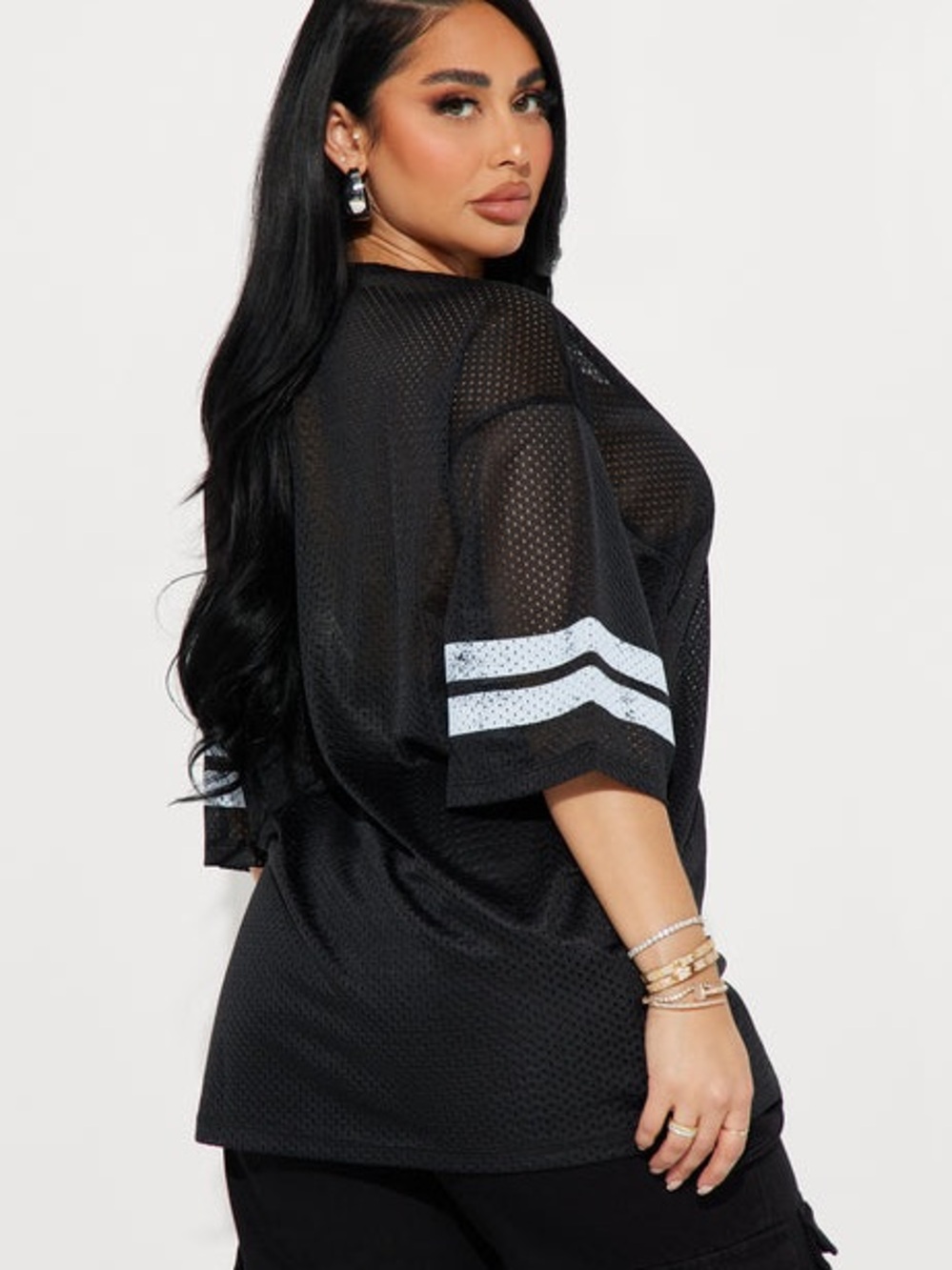 Lace jersey - Picture 2 of 3